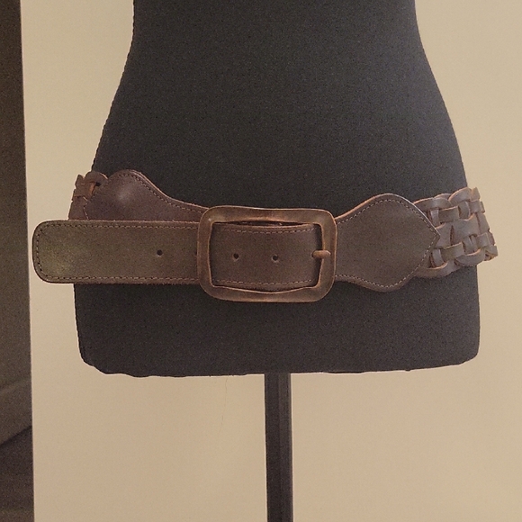 Fabio Corti Other - Brown Woven Leather Belt